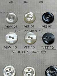 VES110 DAIYA BUTTONS Shell-like Polyester Button DAIYA BUTTON(DAIYA BUTTON) Sub Photo