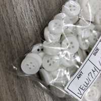 VEW17M DAIYA BUTTONS Shell-like Polyester Button DAIYA BUTTON Sub Photo