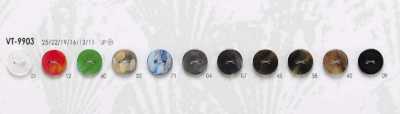 VT9903 Polyester Resin 2-Hole Sew-Through Button
