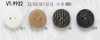VT9932 Polyester Resin 2-hole Button With Front Holes