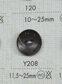 Y208 Natural Wood 2-hole Button DAIYA BUTTON(DAIYA BUTTON) Sub Photo