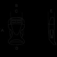 YSR NIFCO Side Release Buckle[Buckles And Ring] NIFCO Sub Photo