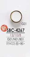 SBC4267 Metal Button For Dyeing