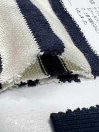 409 20/2 Cotton Jersey Dyed Horizontal Stripes[Textile / Fabric] VANCET Sub Photo