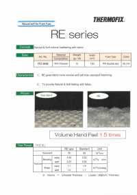 RE3030 Thermofix® RE Series Differentiated Plump Fusible Interlining Tohkai Thermo Thermo Sub Photo