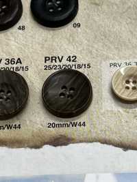 PRV42 Wood Grain Buttons For Jackets And Suits IRIS Sub Photo