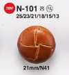 N101 Leather-like Buttons For Jackets And Suits