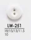 LW251 Buttons For Dyeing For Light Apparel Such As Shirts And Polo Shirts