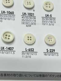 L652 Dyeing Buttons For Light Clothing Such As Shirts And Polo Shirts IRIS Sub Photo