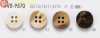 VE9570 Polyester Resin Front-hole 4-hole Button