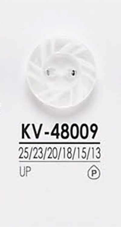 KV48009 2-hole Simple Polyester Button