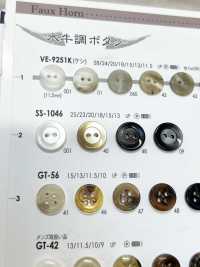 SS1046 Polyester Resin Button IRIS Sub Photo