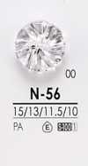 N56 Dyeing Diamond-Cut Button