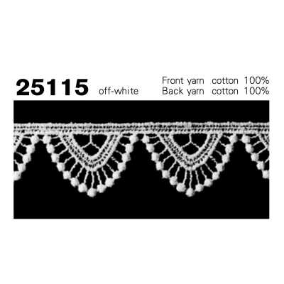 25115 Narrow Chemical Lace
