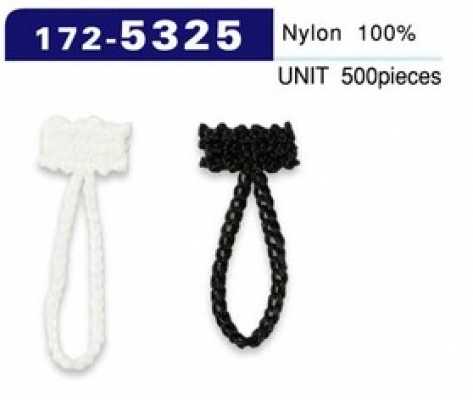 172-5325 Button Loop, Chain Cord Type, Total Length 32 Mm (Qty. 500)