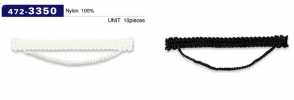 472-3350 Button Loop, Chain Cord Type, 7mm H X 70mm W (10 Pieces)