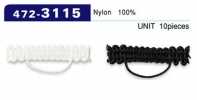 472-3115 Button Loop Braided Type, Horizontal, 30mm (10 Pieces)