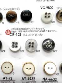 CIP102 4 Hole Eyelet Washer Buttons IRIS Sub Photo
