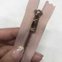 3SGWQPC EXCELLA&#174; Zipper Size 3 Pink Gold Closed End Double YKK Sub Photo