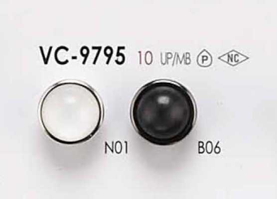 VC9795 Dyeing Shell-style Cap And Close Post Button