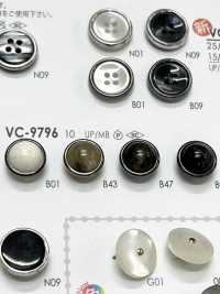 VC9796 Shell-style Cap And Close Post Button For Dyeing IRIS Sub Photo