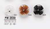 PW2030 Pink Curl Button For Dyeing