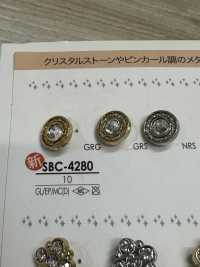 SBC4280 Crystal Stone Button IRIS Sub Photo