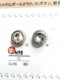 N98 Crystal Stone Button IRIS Sub Photo