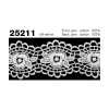 25211 Narrow Width Chemical Lace