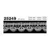 25249 Narrow Chemical Lace