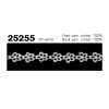 25255 Narrow Chemical Lace