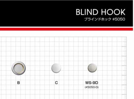 5050 B/C/D SET Blind Hook Underparts (Socket/stud/post Set) 15 Mm