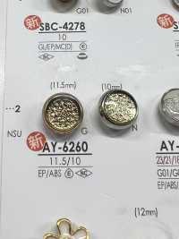 AY6260 Metal Button For Dyeing IRIS Sub Photo