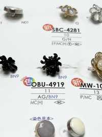 OBU4919 Bug-shaped Metal Button IRIS Sub Photo