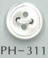 PH311 4-Hole Grooved Shell Button