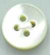 T1003 3mm Thick 4 Hole Flat Shell Button