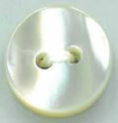 T1043 3mm-thick 2-hole Flat Shell Button