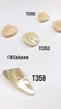 TK350 2-hole Triangular Takase Core Button Sakamoto Saji Shoten Sub Photo