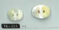 TK353 2-hole Oval Takase Shell Button