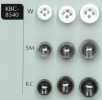 KBC-8540 4 Holes 4MM Thick Hollow Shell Button