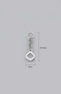 AXP5716F Chain Zipper Point (Pull Tab) IRIS Sub Photo