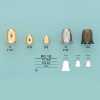RG16 Tulip-shaped Cord End (Plated)