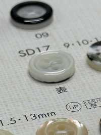 SD17 DAIYA BUTTONS Impact Resistant HYPER DURABLE "" Series Shell-like Polyester Button "" DAIYA BUTTON(DAIYA BUTTON) Sub Photo