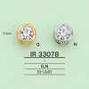 IR33078 Charm With Rhinestone (Round)