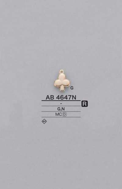 AB4647N Club-shaped Motif Piece