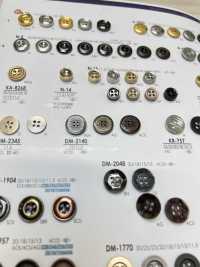 DM2140 4-hole Metal Button For Jackets And Suits IRIS Sub Photo