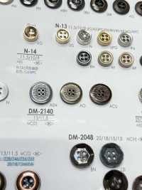 DM2140 4-hole Metal Button For Jackets And Suits IRIS Sub Photo