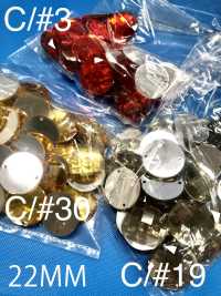 PR700 Transparent Diamond Cut Button DAIYA BUTTON Sub Photo