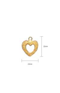 AKP8433 Heart-shaped Zipper Point (Pull Tab) IRIS Sub Photo