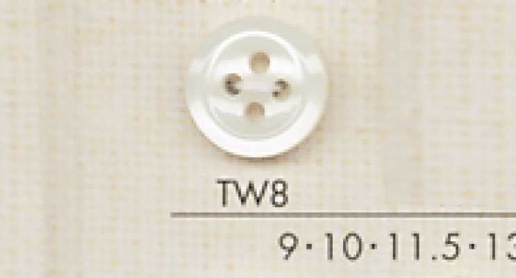 TW8 DAIYA BUTTONS Shell-Style Polyester Button